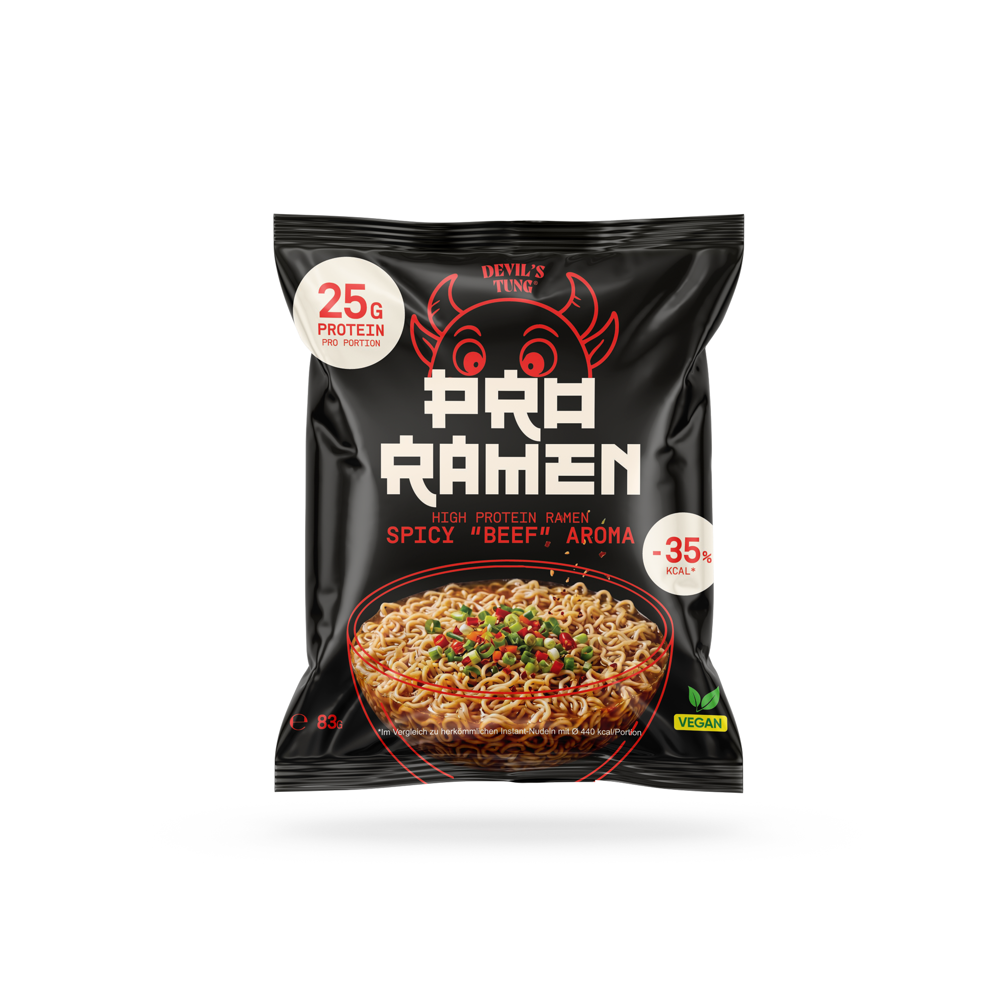 Pro Ramen – Spicy "Beef" – 6er Paket