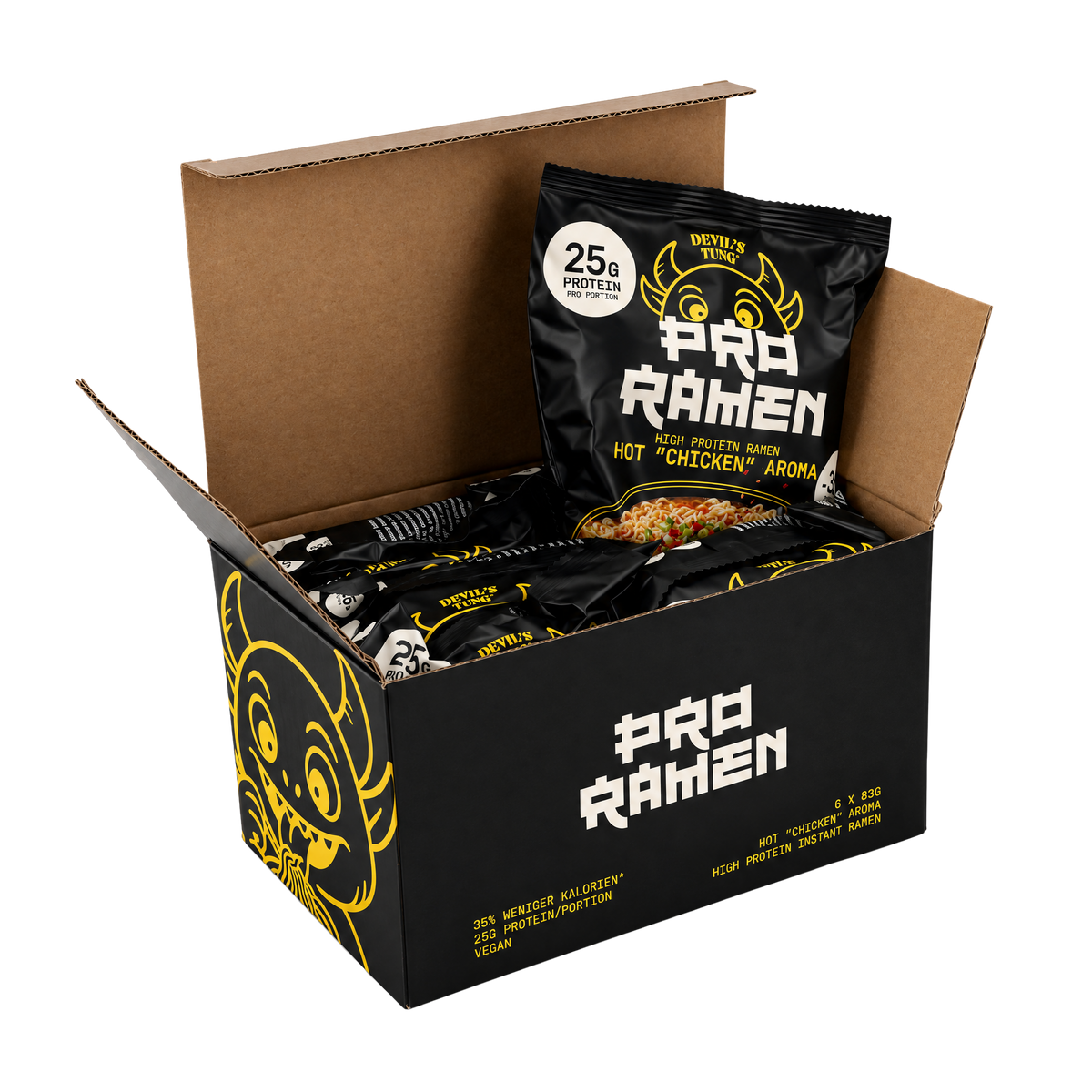 Pro Ramen – Hot "Chicken" – 6-Pack